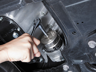 ろ紙交換用オイルフィルタレンチ