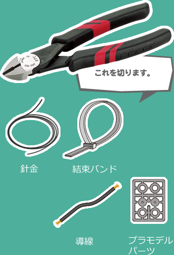 このねじや部品を回します。