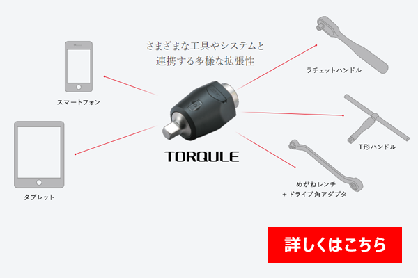 ラチェットハンドルをデジタルトルクレンチに！